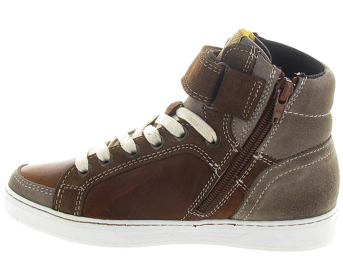 Bullboxer baskets et sneakers aege6c marron9822401_4