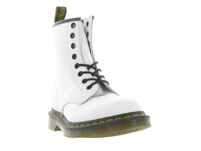 Doc martens bottines et boots 1460 smooth blanc9845502_3