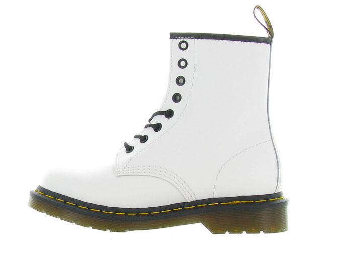 Doc martens bottines et boots 1460 smooth blanc9845502_4
