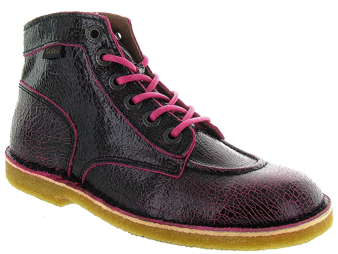 Kickers baskets et sneakers kick legend fushia