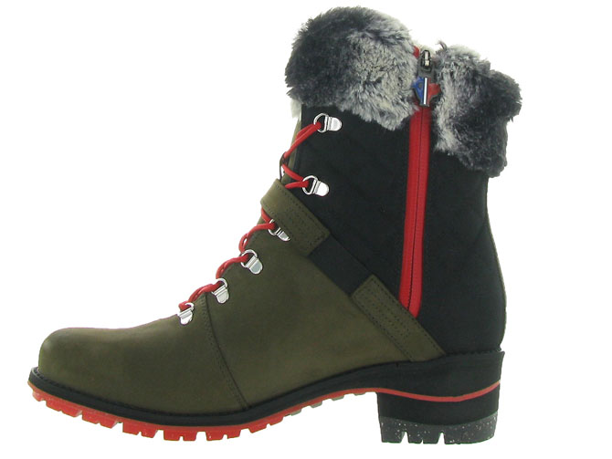 Rossignol apres ski bottes fourrees megeve 1907 kaki9859909_4