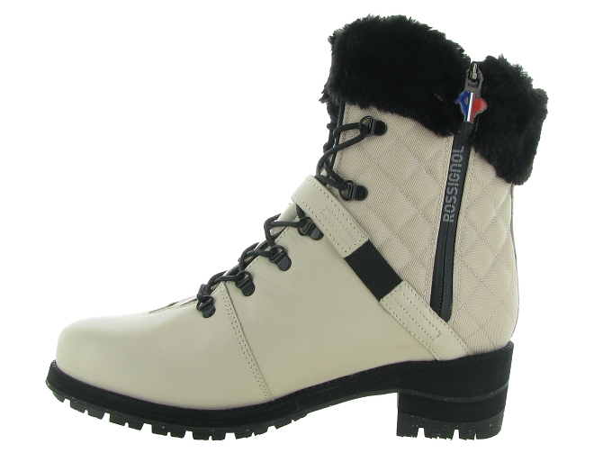 apres ski bottes fourrees - Chaussure neige - femme - Cuir - Beige - Rossignol9859910_4