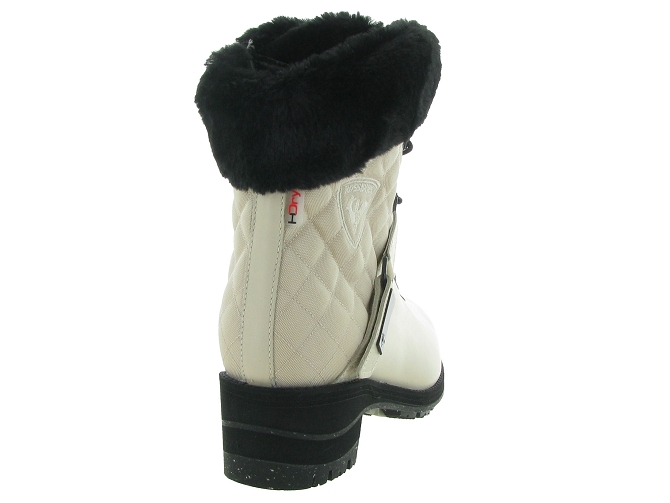 apres ski bottes fourrees - Chaussure neige - femme - Cuir - Beige - Rossignol9859910_5