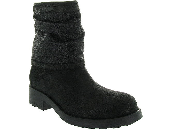 Reqins bottines et boots solar noir