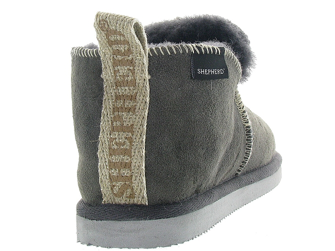 Shepherd of sweden ab chaussons et pantoufles louise gris9872803_5