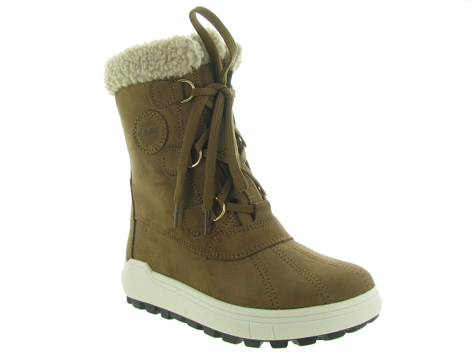 apres ski bottes fourrees - Botte de neige - femme - Nubuck - Marron - Olang