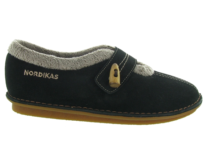 Nordikas chaussons et pantoufles 8421m noir9879601_2
