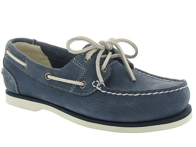 Timberland chaussures a lacets c3937r unlined boat shoe marine