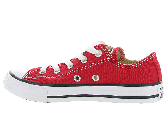 Converse baskets et sneakers ctas kids ox rouge9900906_4