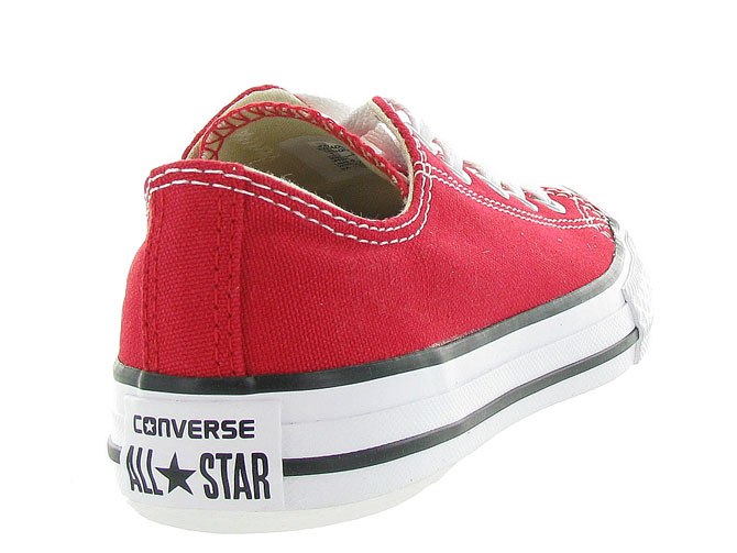 Converse baskets et sneakers ctas kids ox rouge9900906_5