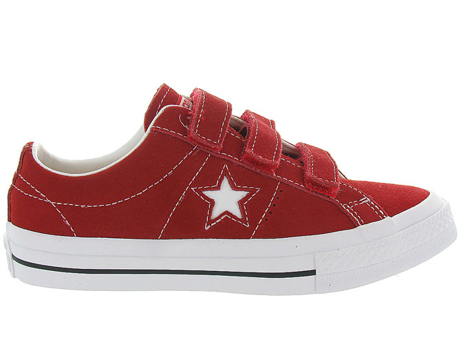 converse one star rouge femme
