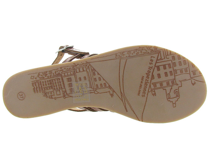 Les tropeziennes sandales et nu pieds havapo marron fonce9929001_6