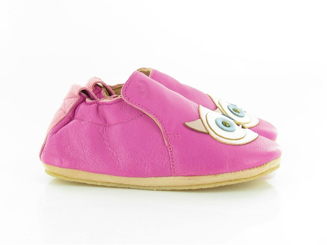 Easy peasy chaussons et pantoufles blublu chouette fushia9934001_3