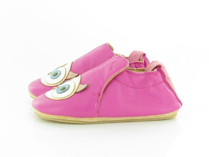 Easy peasy chaussons et pantoufles blublu chouette fushia9934001_4