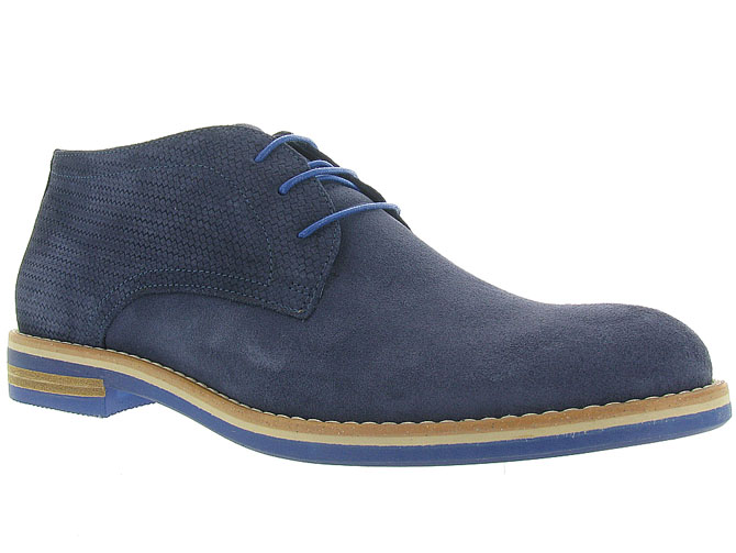 Nicola benson franzini chaussures a lacets 1614b marine