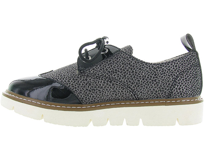 Armistice chaussures a lacets fox derby gloss noir9959201_4