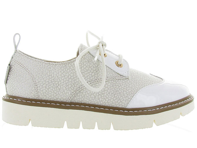 Armistice chaussures a lacets fox derby gloss sable9959202_2