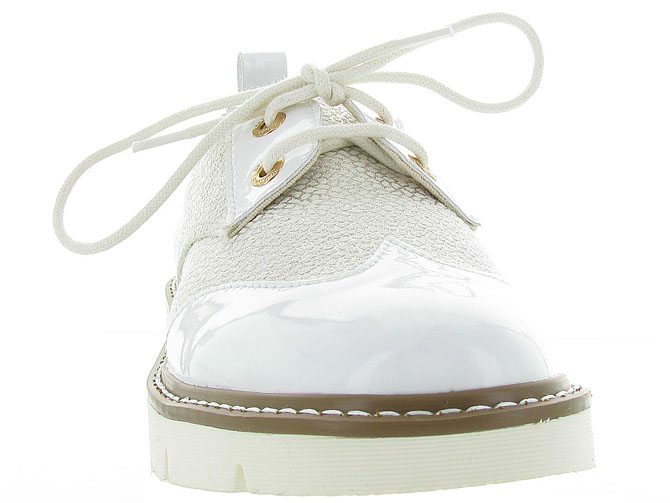 Armistice chaussures a lacets fox derby gloss sable9959202_3