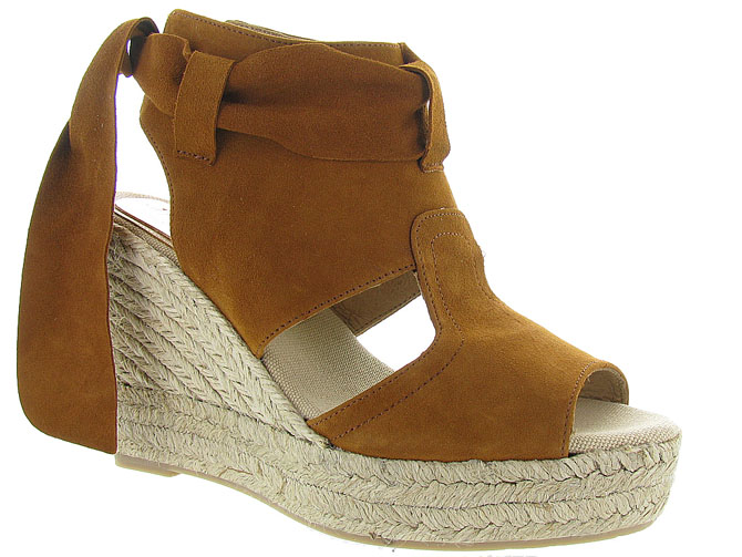 Conchisa sandales et nu pieds fausta camel