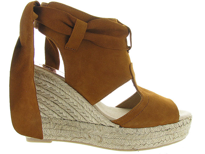 Conchisa sandales et nu pieds fausta camel9964901_2