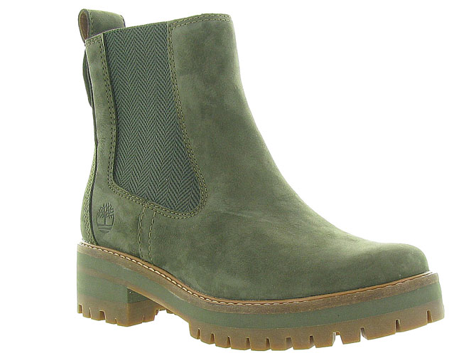 timberland femme kaki