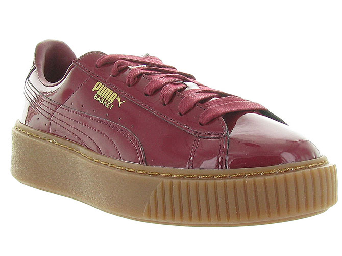 puma patent bordeaux