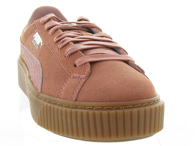 puma suede platform gum