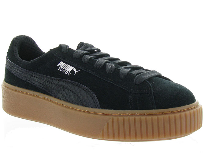 puma suede noir gum