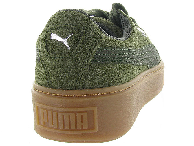 puma suede vert kaki