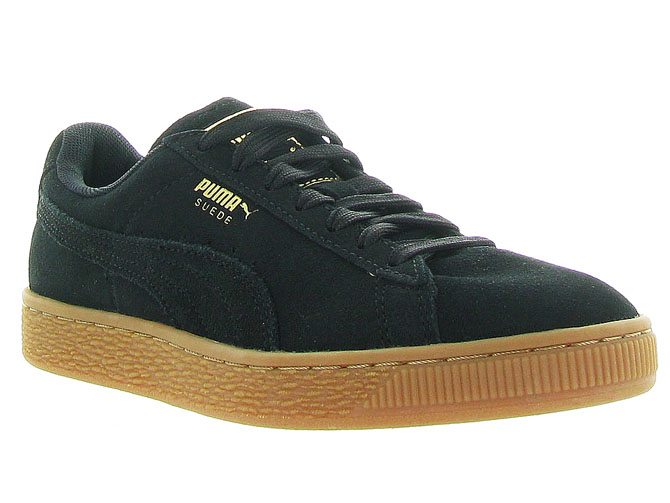 puma suede noir semelle beige