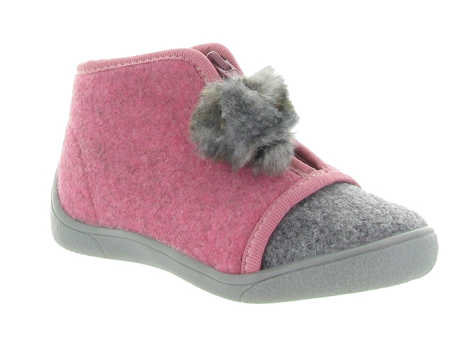 Babybotte chaussons et pantoufles maya rose