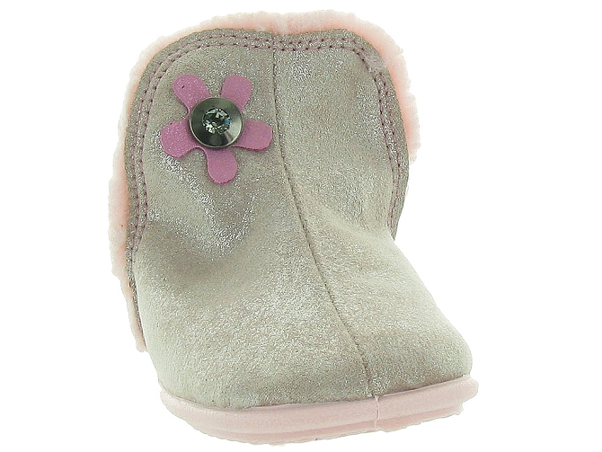Bellamy chaussons et pantoufles fleurett rose9994501_2