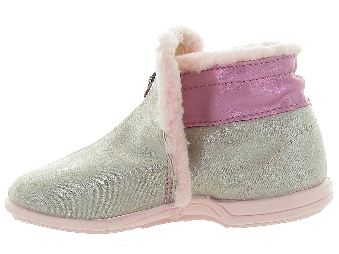Bellamy chaussons et pantoufles fleurett rose9994501_3