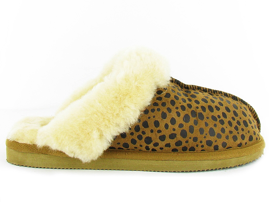 Chaussons Femme Léopard Doublés Fourrure – Chauffants, Antidérapants Et Silencieux Pour La Maison - 10