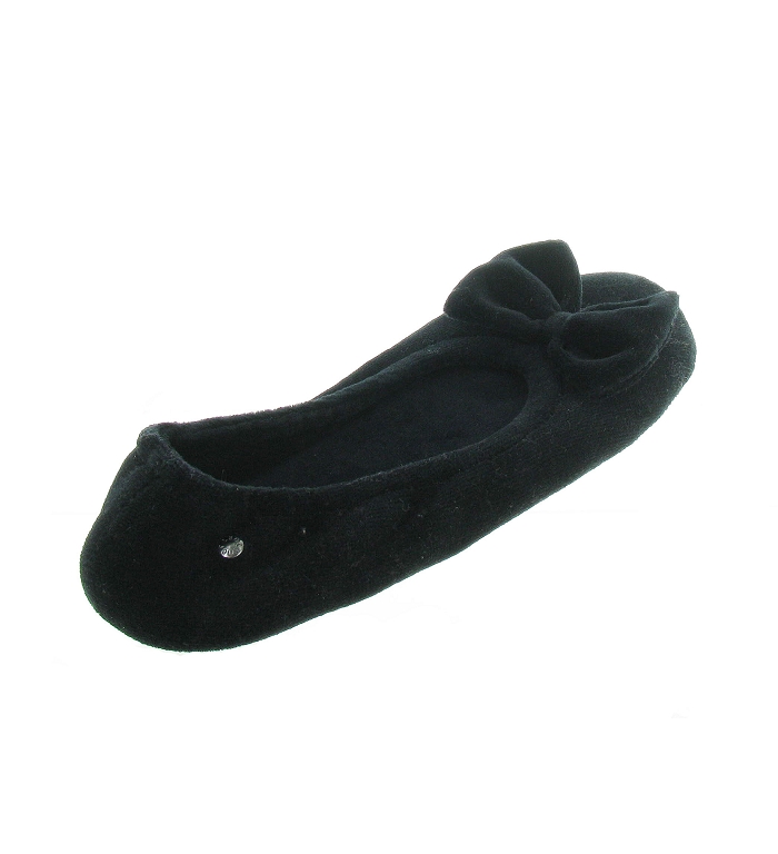 chaussons et pantoufles femme Isotoner 95811 noir