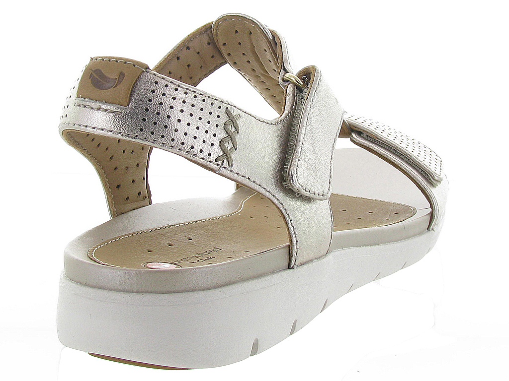 clarks nu pieds femme