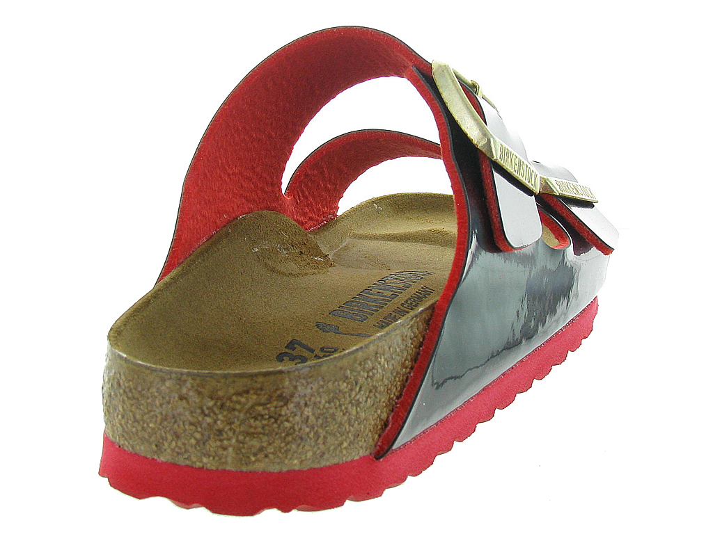 birkenstock femme rouge