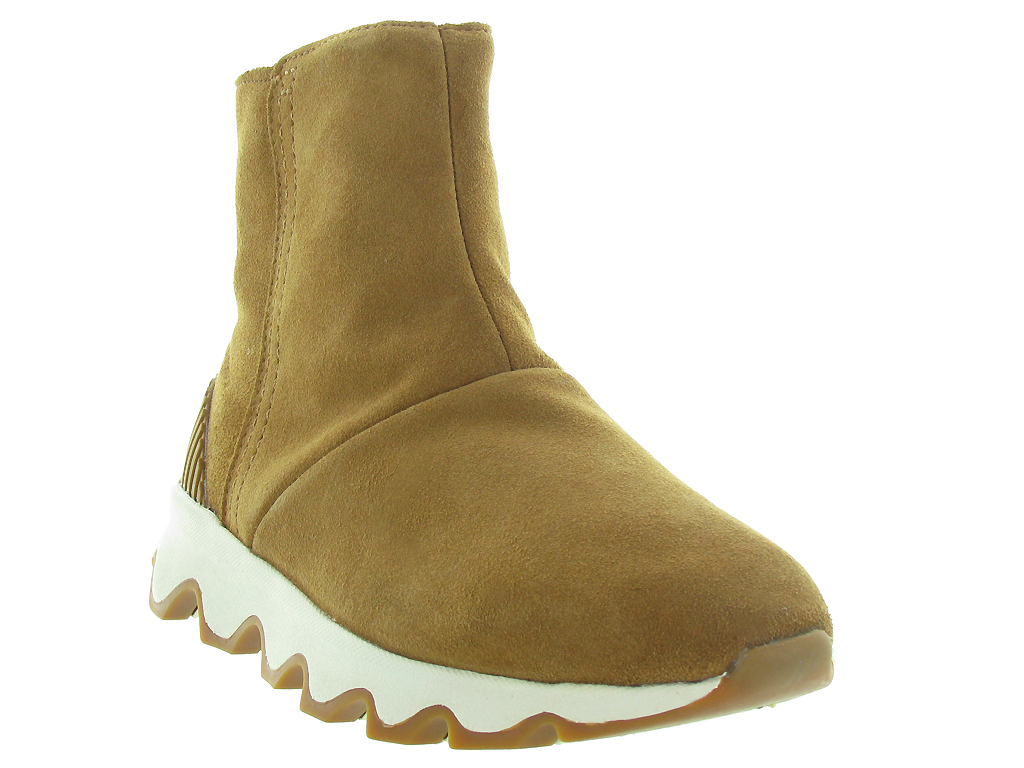 apres ski bottes fourrees femme Sorel short nl3128 marron