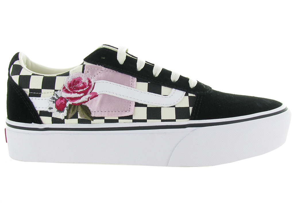 basket vans fleur