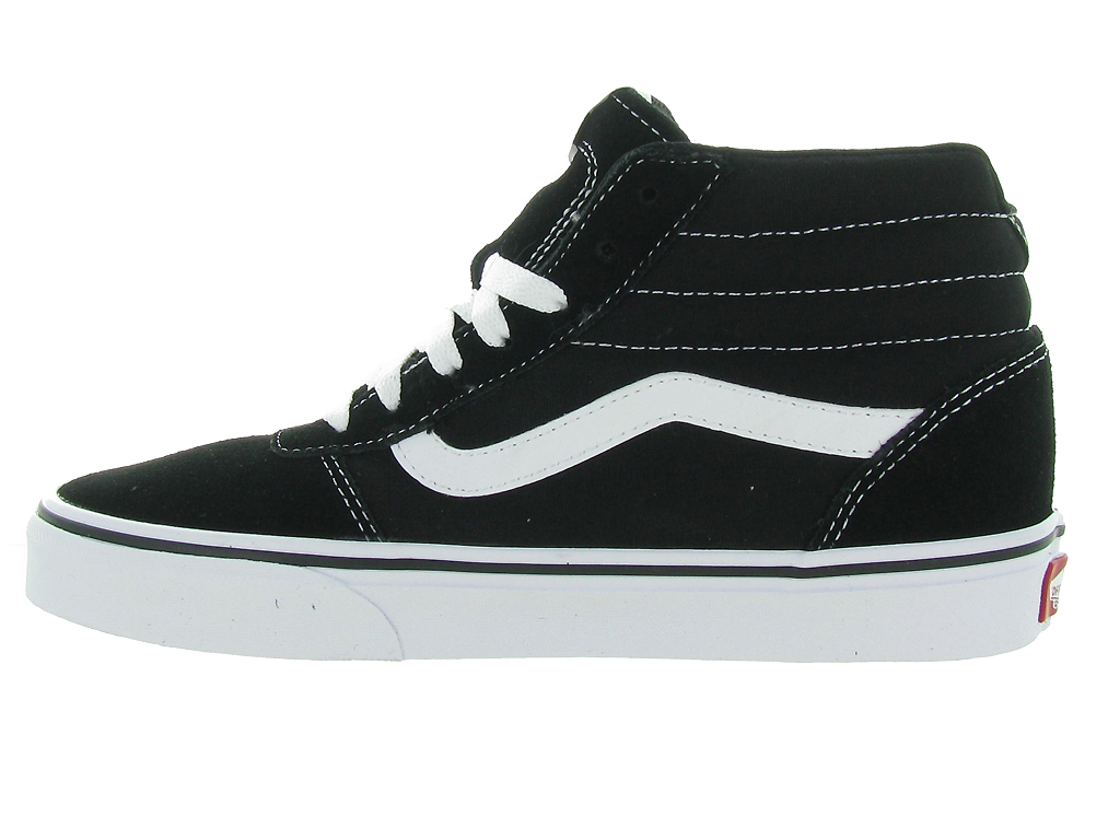 vans compensées noir