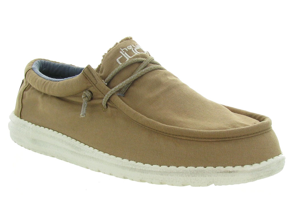 Chaussures Chaussures OnlineHey dude baskets et sneakers wally washed marron homme