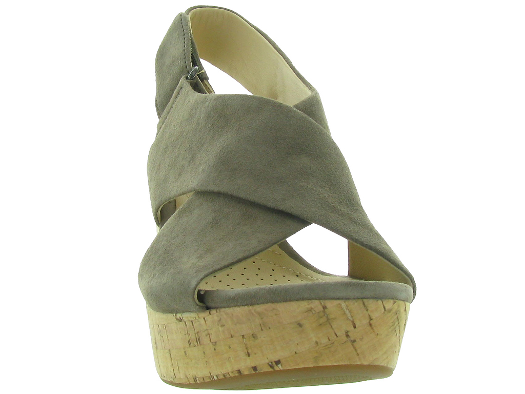 clarks nu pieds femme