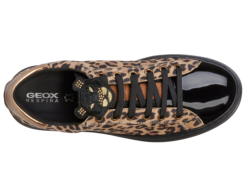 basket compensée leopard