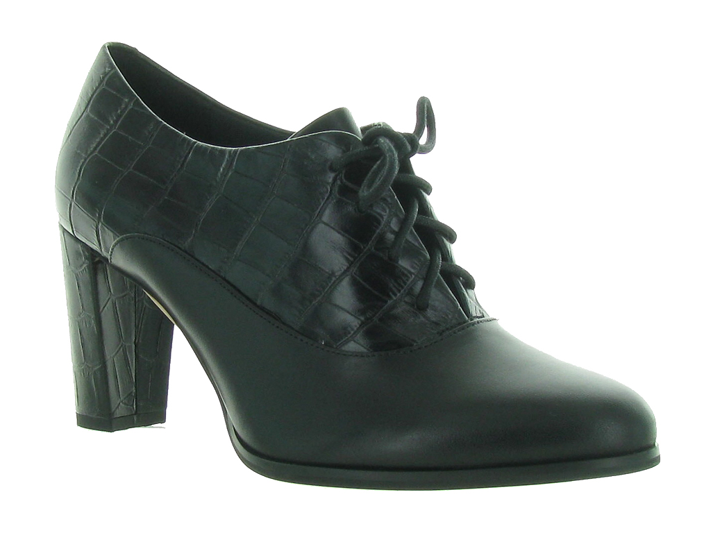 chaussures a lacets femme Clarks kaylin ida noir| Chaussures Online