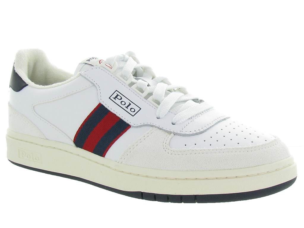 chaussure ralph lauren blanche