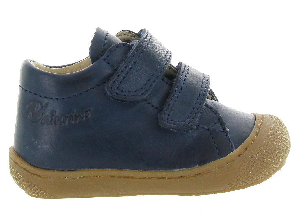 pre marche du 16 au 23 bebe garcon Naturino cocoon boy velcro marine