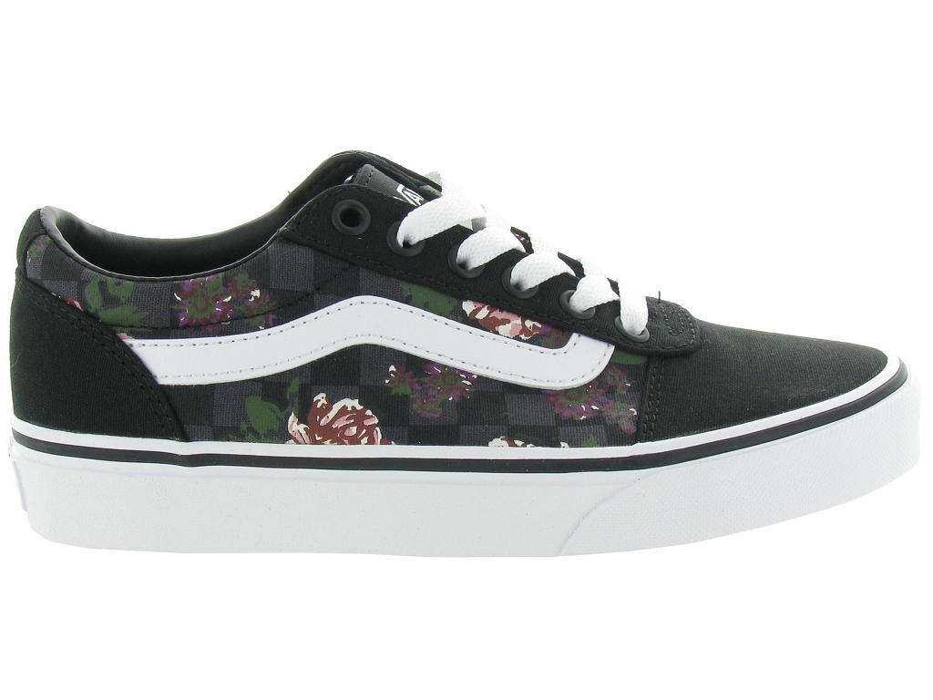 vans chaussure femme fleurs