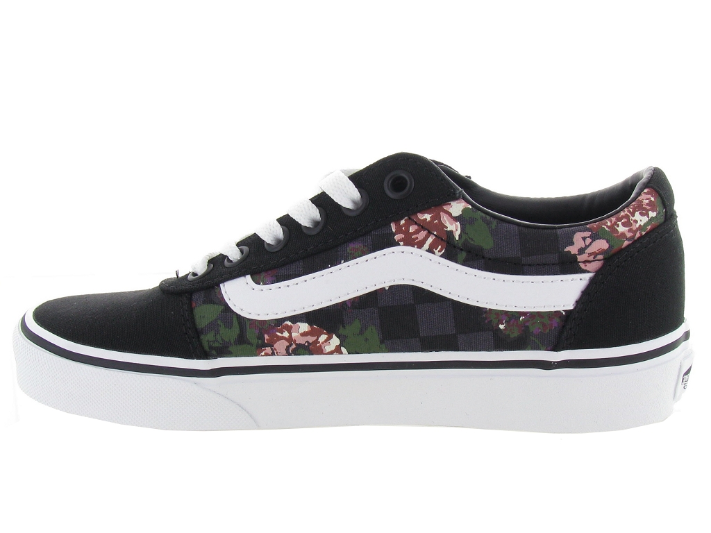 vans chaussure femme fleurs