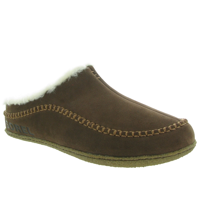 Chaussons Mules En Cuir Avec Semelle Liège - Pantoufles Chaudes Réglables Pour Femmes Et Hommes - Taille 36 à 48