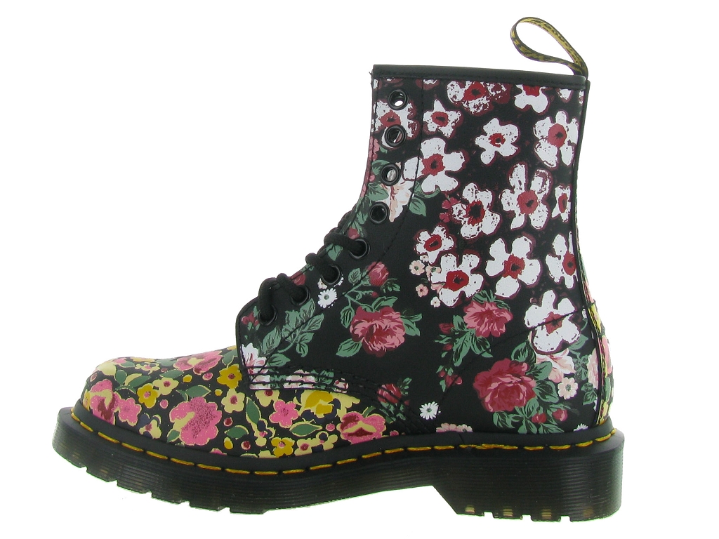 doc martens fleurie